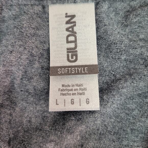 Gildan Large Shipt Driver Gray Short Sleeve Shirt - Picture 5 of 6